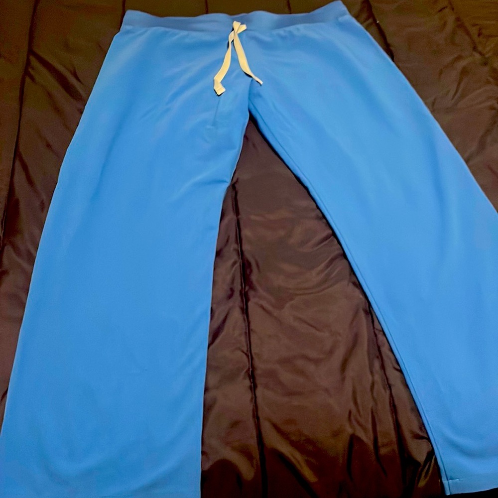 Figs Livingston Pants in Royal Blue in Large petite